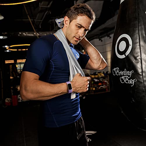 6 Packs Sport Band Compatible With Fitbit Charge 5 Bands For Women And Men, Soft And Waterproof Wristband Replacement Bracelet Strap For Fitbit Charge 5 Fitness Tracker Accessories, 3 Packs #TOP7