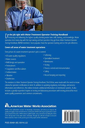 Water Treatment Operator Training Handbook