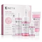 PDRN Korean Skincare Set - 5-Piece Beauty Routine for Glass Skin - Includes PDRN Serum, Peptide Toner, Face Wash, Eye Cream & Caffeine Mask - Revitalizing Anti-Aging Kit for Glowing, Firm Skin
