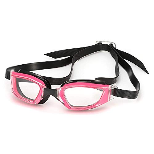 Lunettes de natation anti-buée étanches avec sangle réglable pour adultes