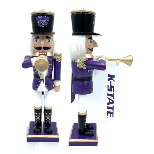 14 in. Kansas State Bugler Nutcracker