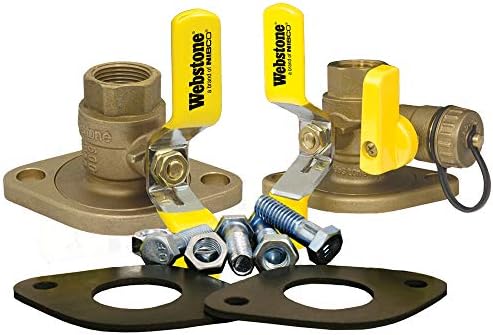 Webstone 41413KIT 3/4" Threaded Isolator Circulator Pump Install Kit with Rotating Flange
