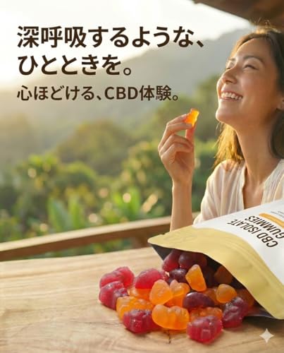 CannaTech CBDグミ 3000mg 60粒