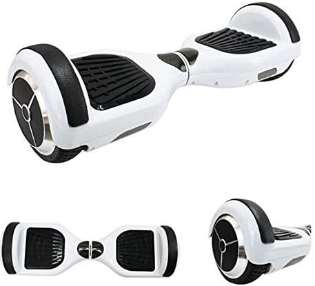 Twin Motors Hoverboard Safe Smart Scooter White Two Wheel Self Balancing Mover Slide Electric Scooter Rider Ride Hover Board Skateboard Skater Fly Glider Roller UL2272 Certified