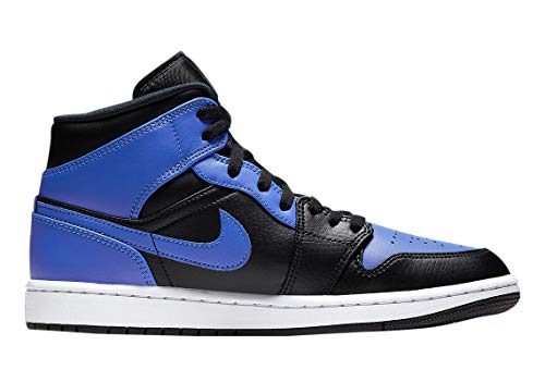Nike Men's High-Top Sneakers Basketball Shoe, Blue Black Hyper Royal White 077, 11 US3