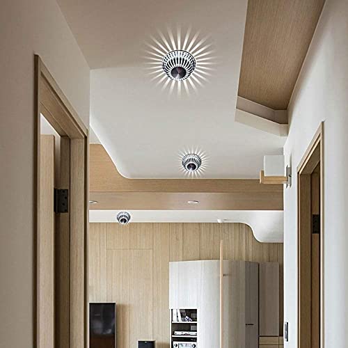 Lámpara de pared de aluminio LED de 1W moderna con diseño de girasol 6