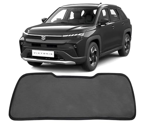 Image of Autofact Dicky Curtain for Maruti Victoris | Custom Fit Rear Windshield Sunshade | UV & Heat Protection | Foldable Mesh | Privacy & Cooling Car Accessory