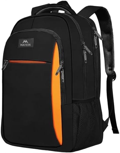 MATEIN Schulrucksack Teenager, Laptoprucksack 17 Zoll, Schulrucksack Jungen | Anti Diebstahl Laptoptasche, Wanderrucksack Herren, Trekkingrucksack, Rucksack Herren für Arbeit Reise
