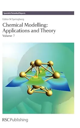 Chemical Modelling: Applications and Theory Volume 7 book cover