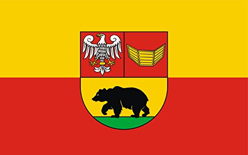 Drapeau Large POL powiat rawicki Grand Format Powiatu Rawickiego - 2