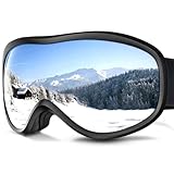 【Ligeras, cómodas y duraderas】Nuestras gafas de esquí están cuidadosamente elaboradas con materiales ultraligeros. La montura está hecha de tres capas de laca de piano, lo que la hace más suave, delicada y duradera. Distribuye la presión uniformemente y minimiza la presión en la nariz y las orejas, permitiéndote concentrarte en esquiar sin preocuparte por las molestias