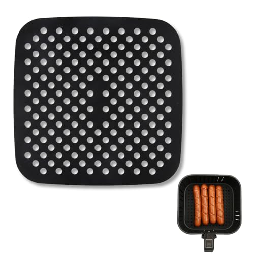 Protetor de Silicone Antiaderente para Air Fryer 18,5cm | Acessór...