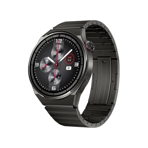 Bracelet de montre en métal titane 22mm ultra léger et résistant gris