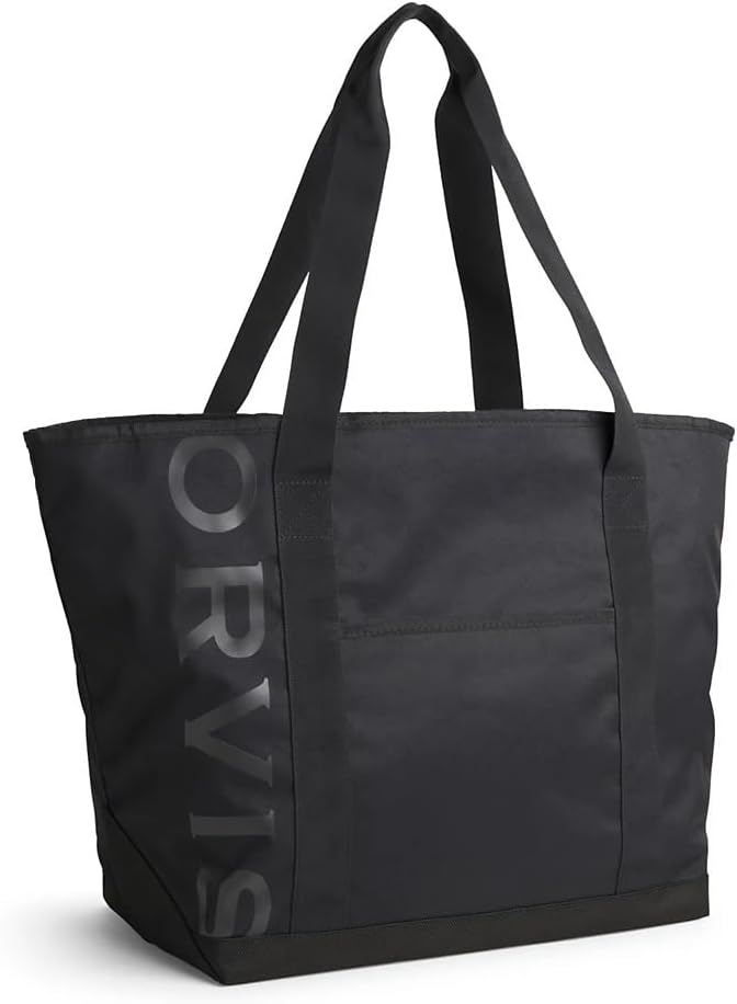 Orvis Adventure Tote Bag – Durable Canvas Carryall with Zipper Closure, Multi‑Pocket Organizer for Travel