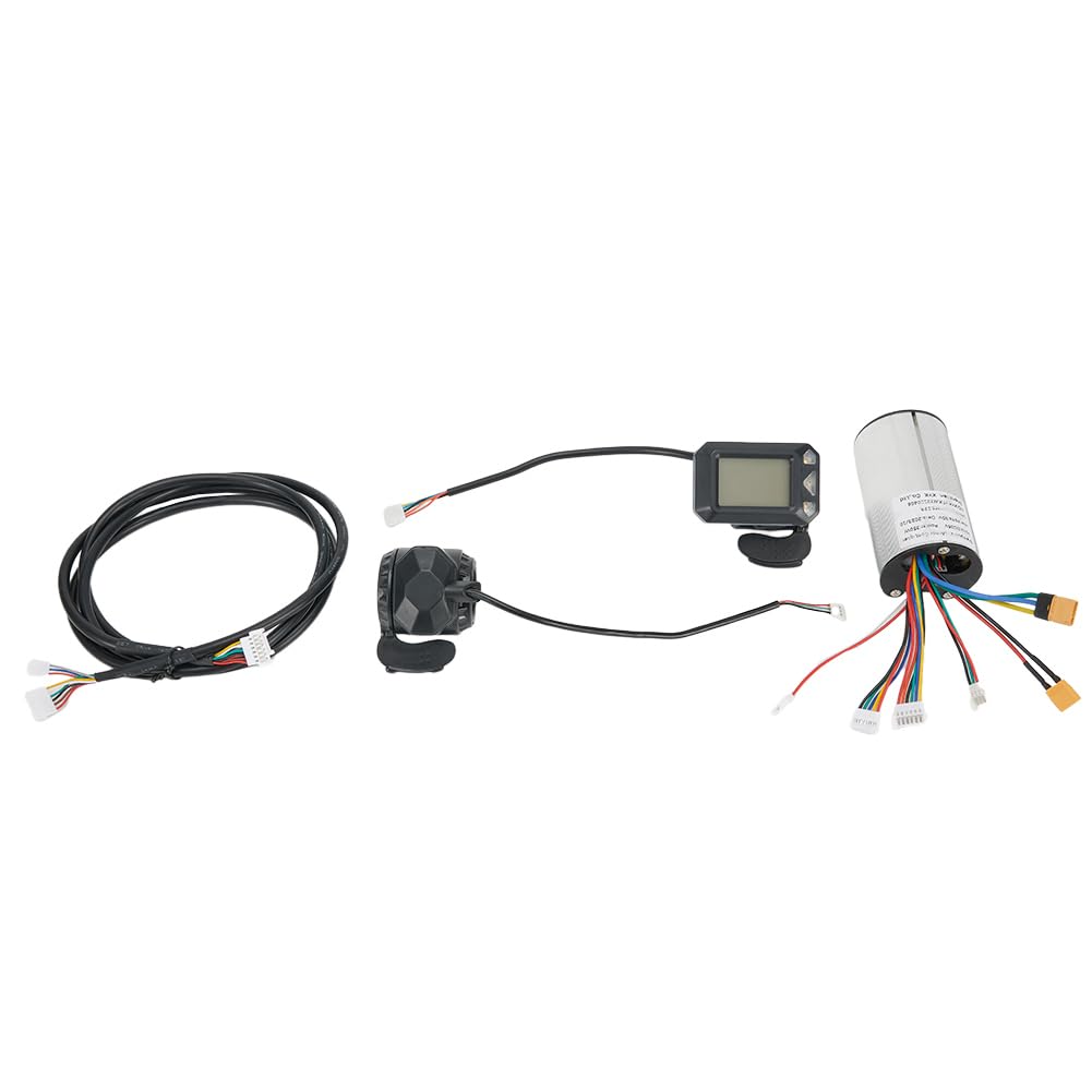 Accessoire pour scooter électrique, 14 cm en fibre de carbone avec contrôleur LCD 24/36 V