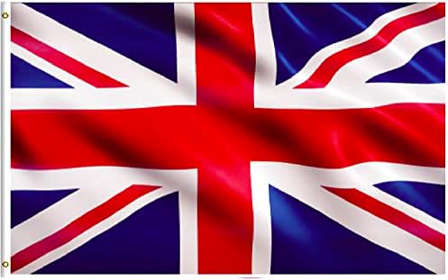 Union Jack 5x3ft Flag - MEGA VALUE Premium Quality Great Britain National Flag Ideal for King Charles III Coronation Day 2023, National Supporters, Souvenir, Party, Indoor Outdoor Decoration