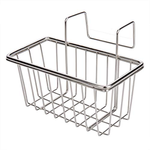 Jianyi Sponge Holder, Sink Caddy, Rust Proof Kitchen Brush Soap Dishwashing Liquid Drainer