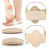 Fukamou Plattfuß-Fußgewölbestütze,Fußgewölbestütze für Plattfüße - Fußgewölbe-Stützorthese,Fußgewölbestütze für Männer und Frauen, zur Linderung von Fußbeschwerden, Fußgewölbe, Plattfüßen und