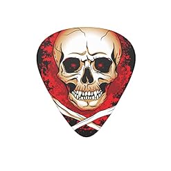 Lot de 12 médiators noirs brillants pour guitare électrique, basse acoustique, cadeau avec boîte - Les Beatles, Paul McCartney, John Lennon, RIngo Starr, George Harrison