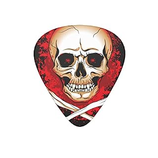 Lot de 12 médiators noirs brillants pour guitare électrique, basse acoustique, cadeau avec boîte - Les Beatles, Paul McCartney, John Lennon, RIngo Starr, George Harrison