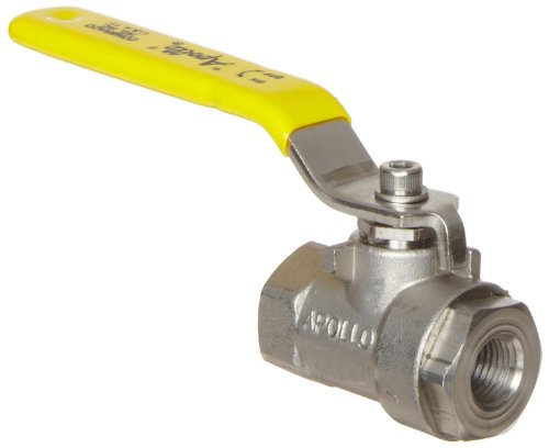 Best Deal Product Apollo 76F-100-A Series Stainless Steel Ball Valve, Two Piece, Inline, Lever, 2" NPT Female