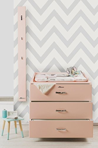 Table à langer bois Phoenix Miami commode bébé menthe