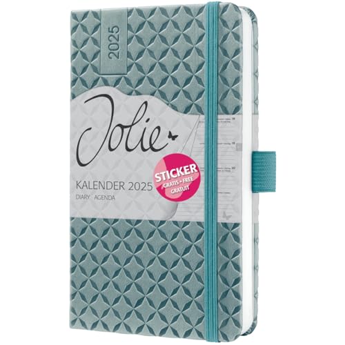 SIGEL Jolie A6 Terminplaner 2025 Ozeanblau