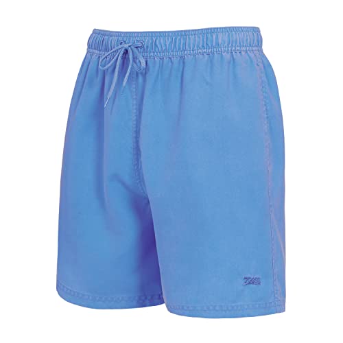 Zoggs Jungen Mosman Washed Badeshorts Badehose, Blue Ecodura, 14-15 Jahre