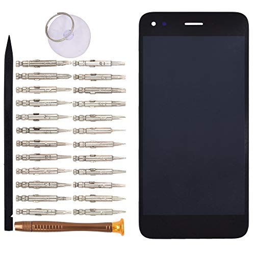 Image of LCD Screen Display Digitizer Touch Panel Without Frame Screen Replacement for Huawei P9 lite Mini Y6 Pro 2017 SLA-L02 SLA-L22 SLA-L03(Black)
