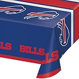 Trendware Buffalo Bills Plastic Tablecloths, 3 ct