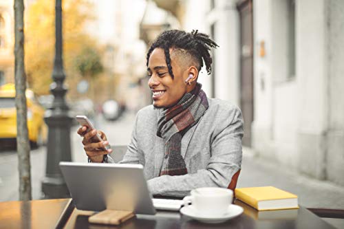 JVC écouteurs True Wireless, Intra-Auriculaires, résistant à la Pluie (IPX4), Bluetooth, HA-7T-P (Rose)