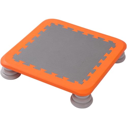 Mini trampolín para niños con base antideslizante, capacidad de 220 libras, equipo de entrenamiento de integración sensorial para apoyo al autismo