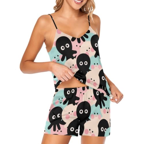Pyjama en soie femme Cami Cozy pour vos moments de détente à la maison