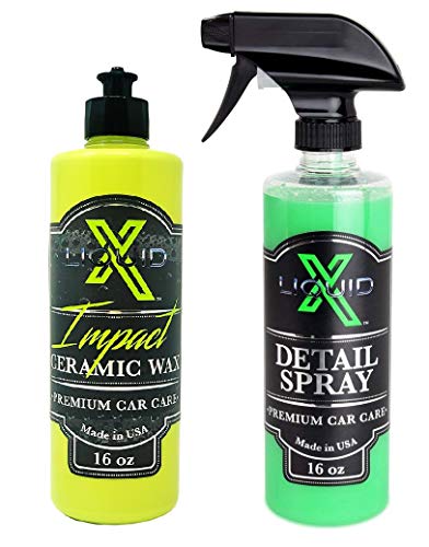 Liquid X Ceramic Coating Wax & Detail Spray Kit miniatura 1