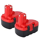 SHGEEN 2Pack 18V 4.0Ah BAT025 Battery Raplace for Bosch 18V Battery BAT026 BAT160 BAT180 BAT181 BAT189 Replacement Battery Compatible with Bosch Battery Tools