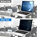 MUBUY-GOL 15.6 Inch Portable Monitor privacy Screen Protector for ASUS/MNN/KYY/ARZOPA/Yxk/QQH/Lepow/ZenScreen/InnoView/Newsoul/ForHelp, Privacy Shield and Anti-Glare Protector (Universal Fit 16:9)