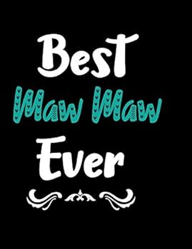 Paperback Best Maw Maw Ever Book
