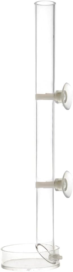 Hinter Aqua Aquarium Clear Acrylic Shrimp Feeding 60mm Dish Food Bowl Suction 27cm Tube Set