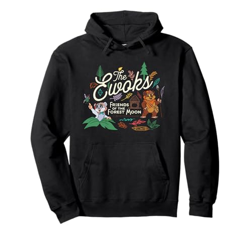 Image of Star Wars The Ewoks Friends of the Forest Moon Pullover Hoodie