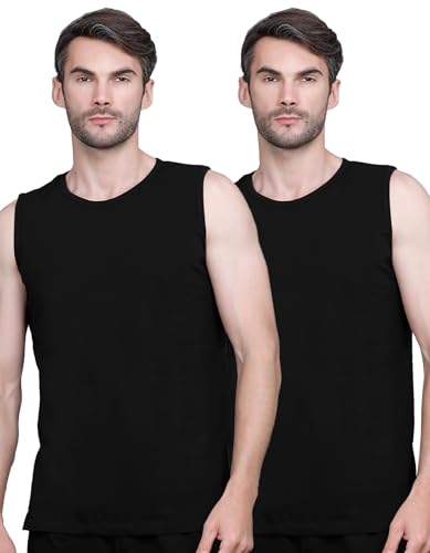 Image of GODFREY Sleeveless Tshirt for Men Cotton