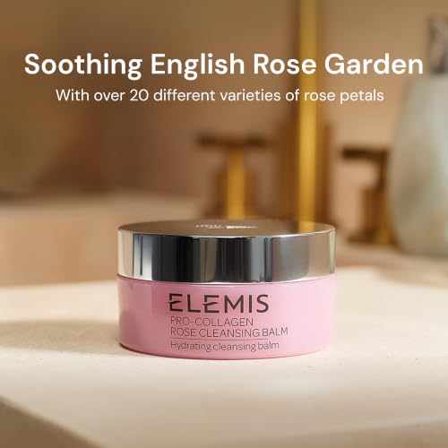 Image of ELEMIS Pro-Collagen Cleansing Balm Makeup Remover, Hydrating Facial Cleanser, Oil Cleanser, Oil Makeup Remover, Deep Cleanse