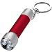 Produktbild Bullet Schlüsselanhänger-Lampe Draco (6,5 x 1,5 cm) (Rot/Silber)