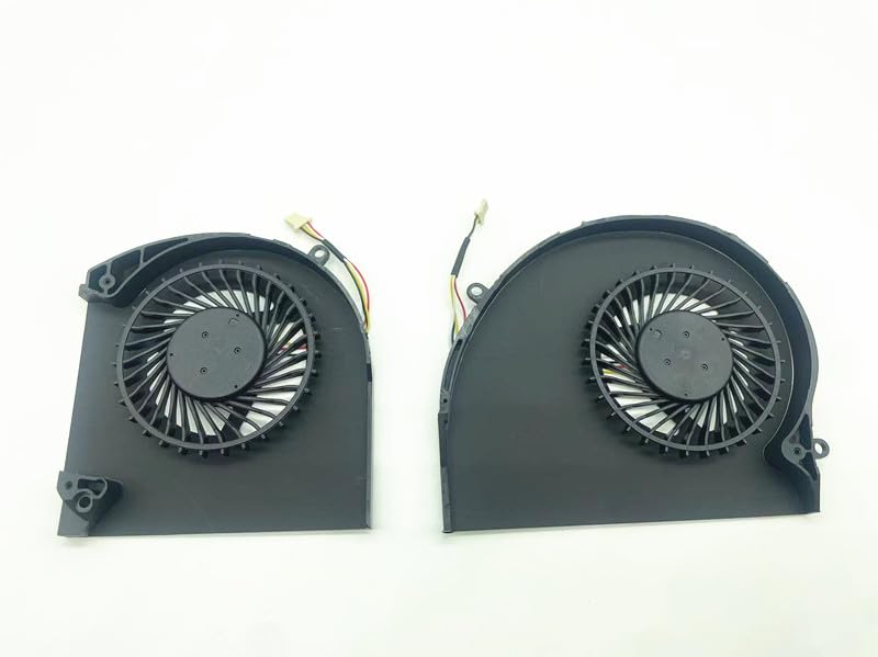 Laptop CPU+GPU Cooling Fan Replacement for Dell Alienwar-e 17 R4 R5 Series P31E ALW17C 0K2PKV 04RFW1 MG75090V1-C060-S9A MG75090V1-C070-S9A