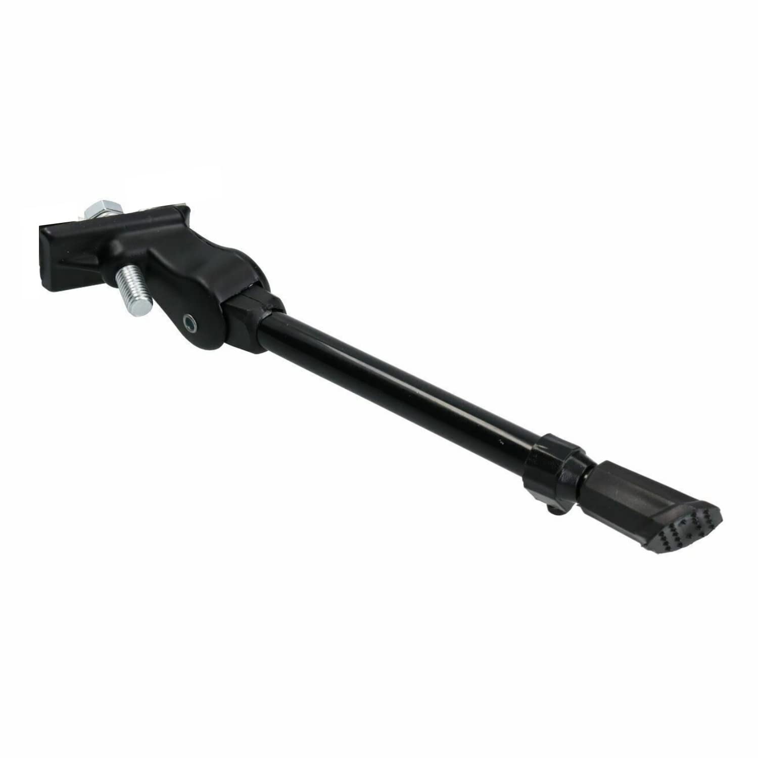 Cavalletto Regolabile in Altezza Bici Supporto Centrale in Alluminio per Bicicletta da 20” a 28'' con Piedino di Gomma Antiscivolo