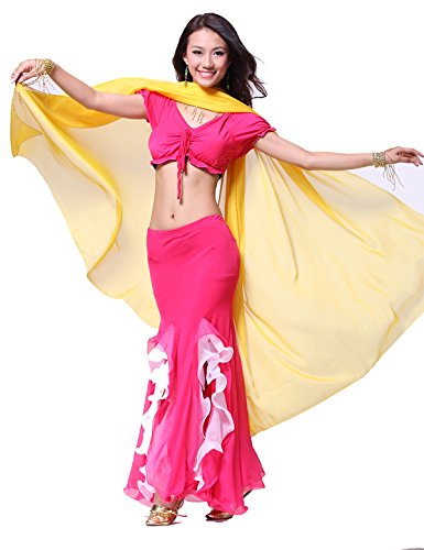 Women's Belly Dance Chiffon Scarf2