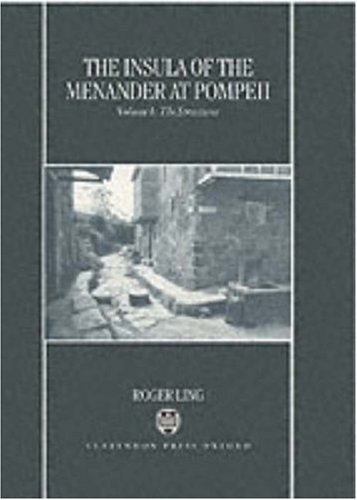 The Insula of the Menander at Pompeii: The Structures
