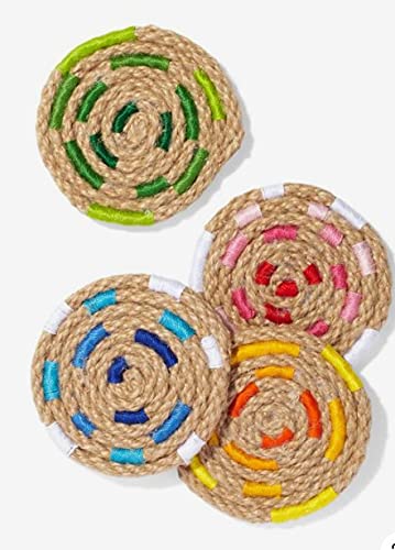Image of M.G ENTERPRISE Jute Coloured Teal 1500 mtr Combo Colour Exclusive Twine Ball Threads String Rope 3 Ply - Art-ADCE
