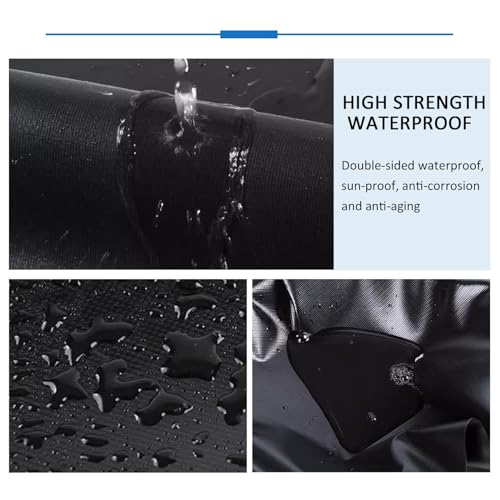 Lona resistente de 500 g/m² impermeable para exterior y camping de 1.5x2m 4