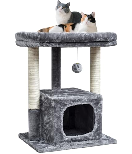 SYANDLVY Cat Tree for Indoor Cats Large Adult, Modern Activity To...