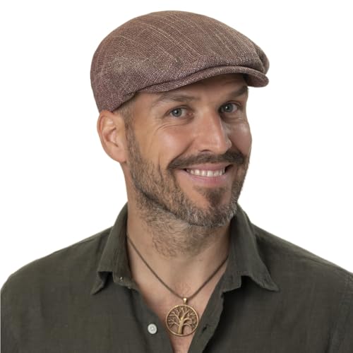 Casquettes plates Stetson Woodfield en lin pour vos balades ensoleillées de printemps-été
